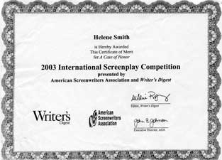 A Case of Honor Merit Certificate