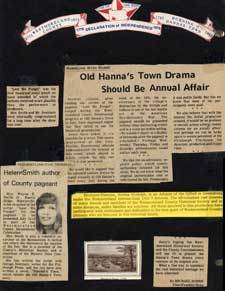 Lest We Forget scrapbook page 1