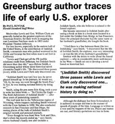 Greensburg author traces life of early U.S. explorer